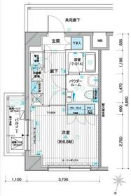 メインステージ赤羽北Ⅱの間取り