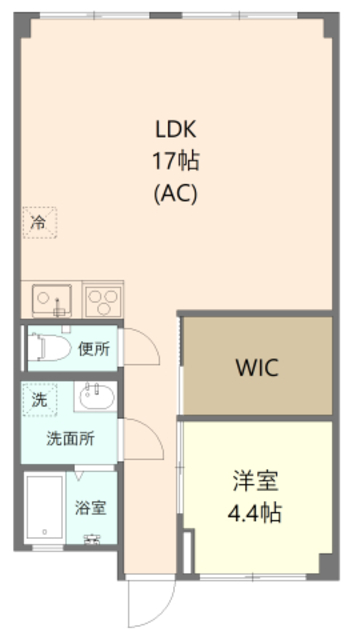椿ビルの間取り