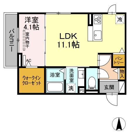 PLUM Ⅴの間取り