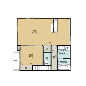 ルシアマルセの間取り