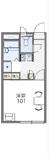 レオパレスギプフェルの間取り