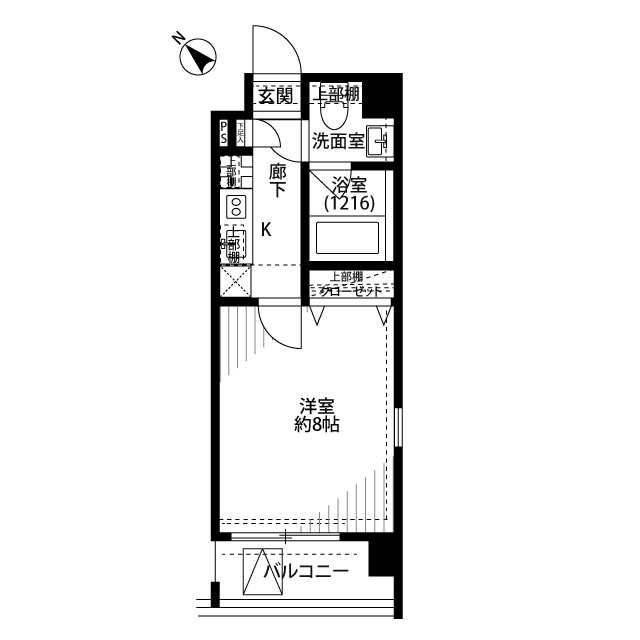 プレール・ドゥーク桜新町の間取り