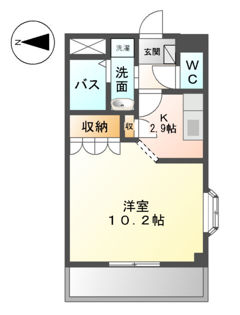 アルテリーベの間取り