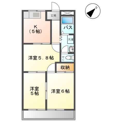 ゴールデンドーンの間取り