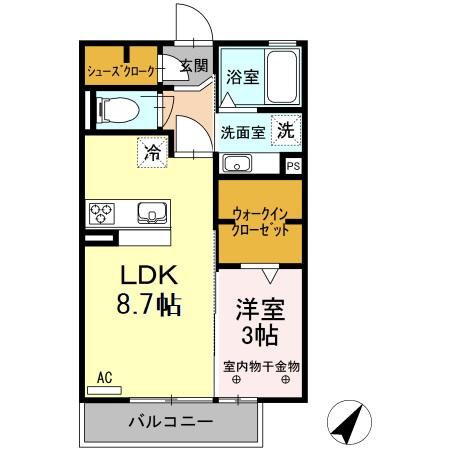 T'sステージの間取り