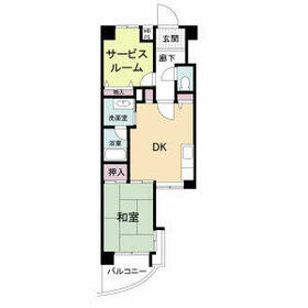 シャトー柴原の間取り