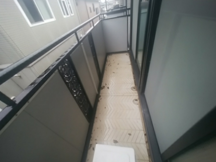 12/14 バルコニー