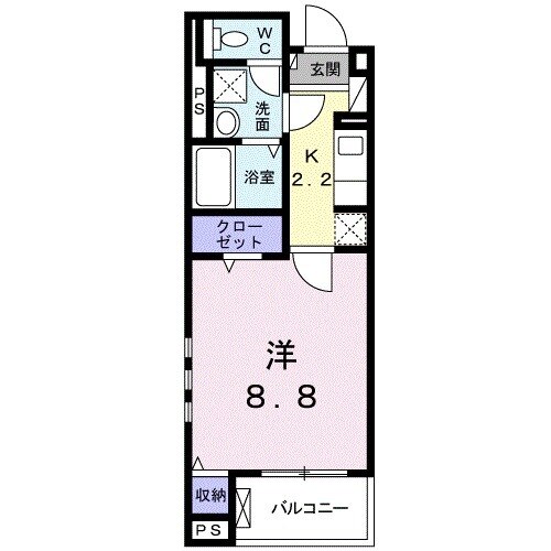 シトラスコート 本厚木の間取り