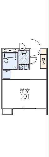 レオパレスエスペランサの間取り
