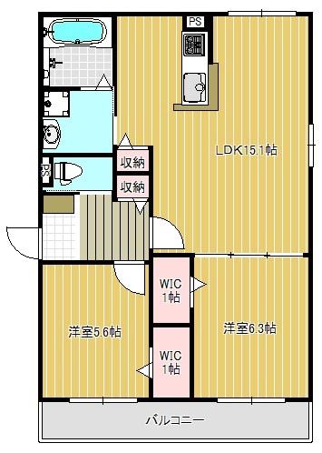 プランドールの間取り