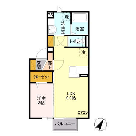 シーダー ヒルの間取り