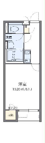 クレイノファースト東原の間取り