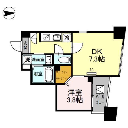 リベラーレ中野の間取り