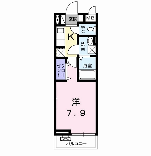 コータコートの間取り