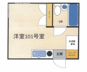 プラザ鹿島田の間取り