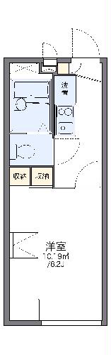 レオパレス吉住Ⅱの間取り
