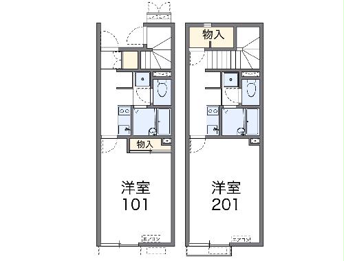 レオネクスト石原Aの間取り