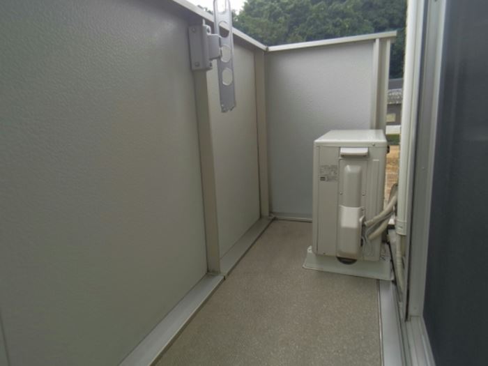 12/25 バルコニー