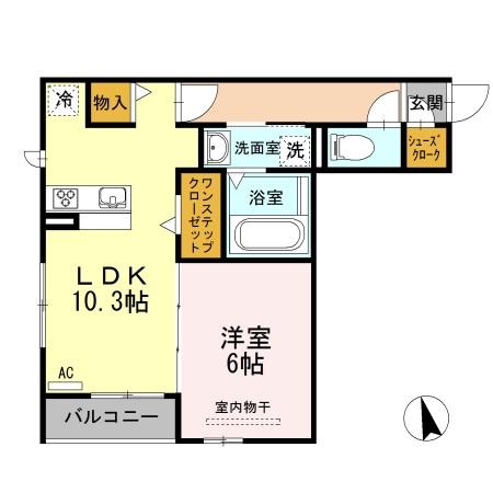 エポラール東別院の間取り