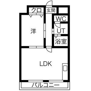 クラシティ御幸の間取り