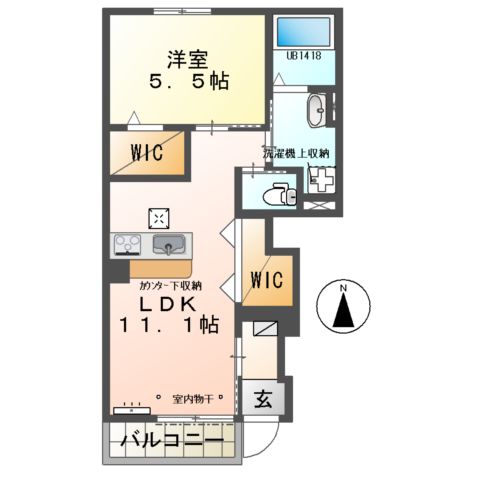 ソフィアの間取り
