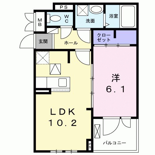T.MガーデンⅢの間取り