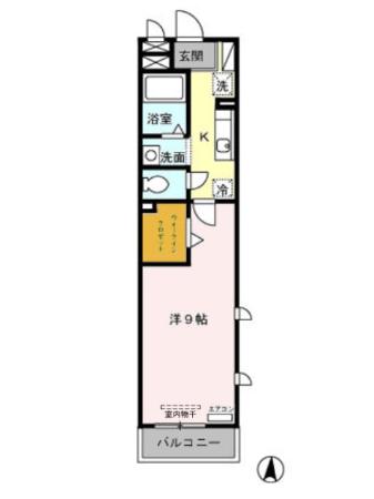 サンモール北小岩の間取り