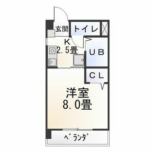 グランデュール１６の間取り