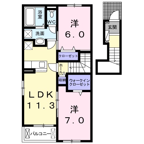 ルミエの間取り