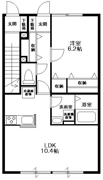グリーンリーブス南流山の間取り