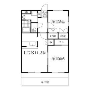 シャングリラ壱番館の間取り