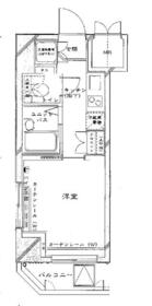 ルーブル神楽坂の間取り