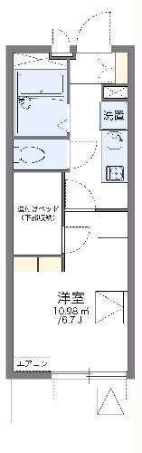 レオパレス小本本町の間取り