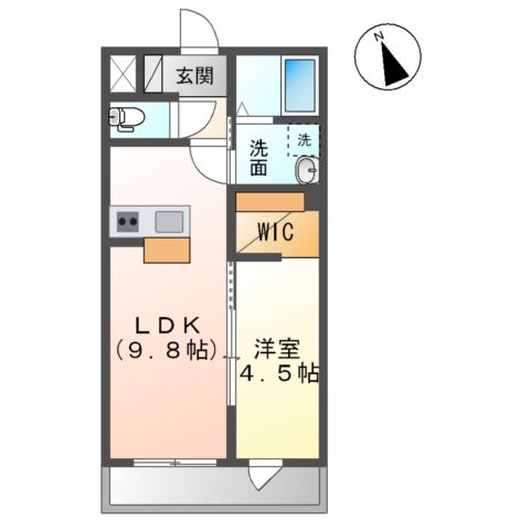 みつばつつじの間取り