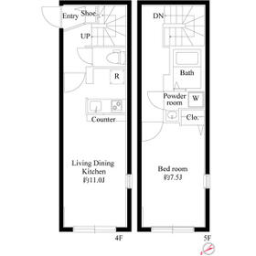 プロスパー飯田橋の間取り