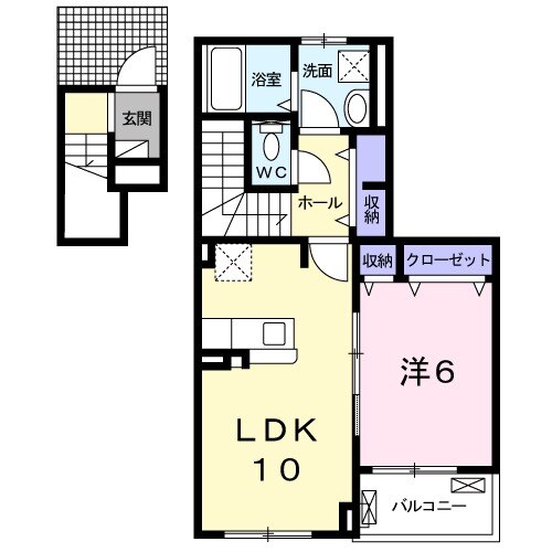 リヴェール ヴィラⅠの間取り