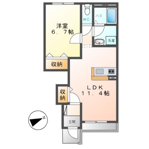 ドルチェ(dolce)の間取り