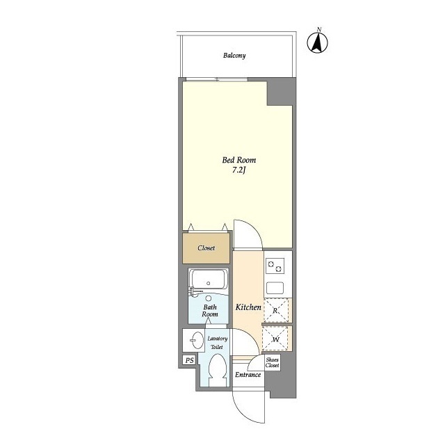 アルファコート立石2の間取り