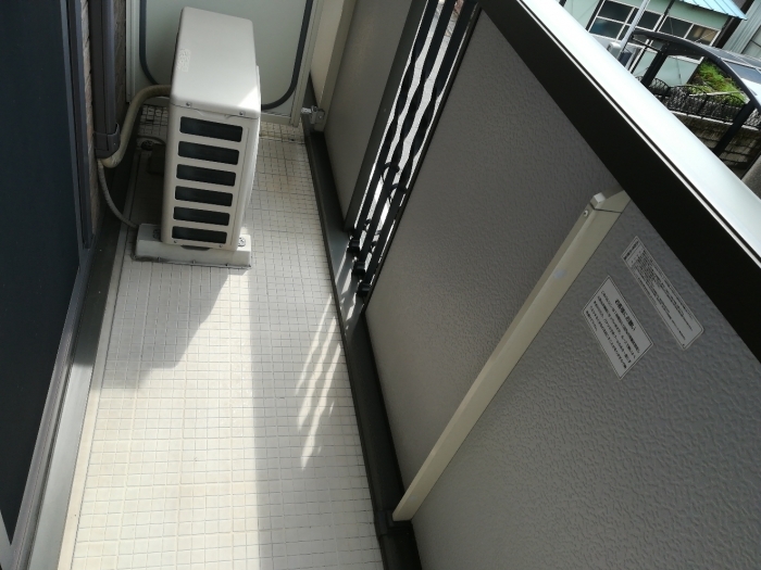 12/26 バルコニー