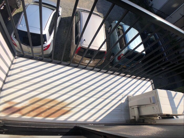 12/12 バルコニー