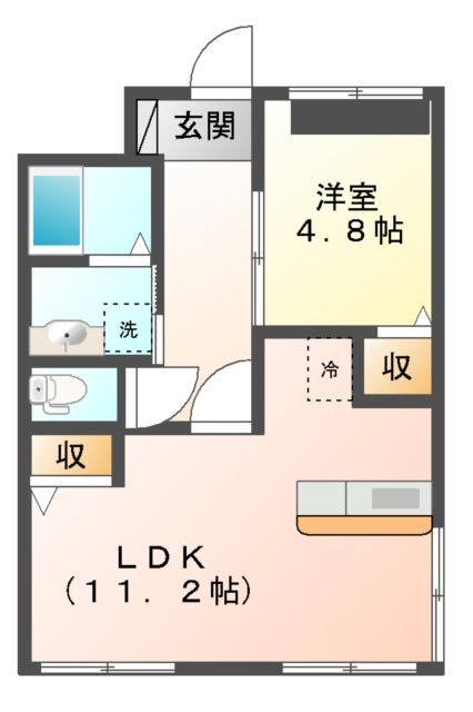 スリジェ(Cerisier)の間取り
