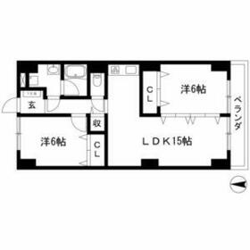 ビラ三秀の間取り