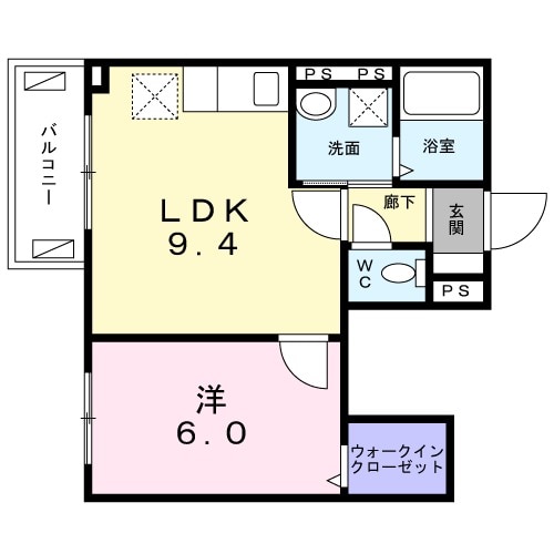 グレイシャス千早の間取り