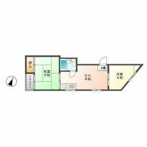 ハビタス21赤坂の間取り