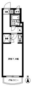 マノアール世田谷の間取り