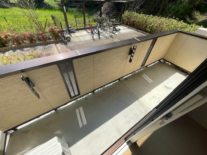 12/18 バルコニー