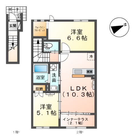 メゾンプルームの間取り