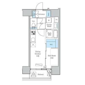 デュオフラッツ鶴舞の間取り