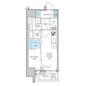 デュオフラッツ鶴舞の間取り