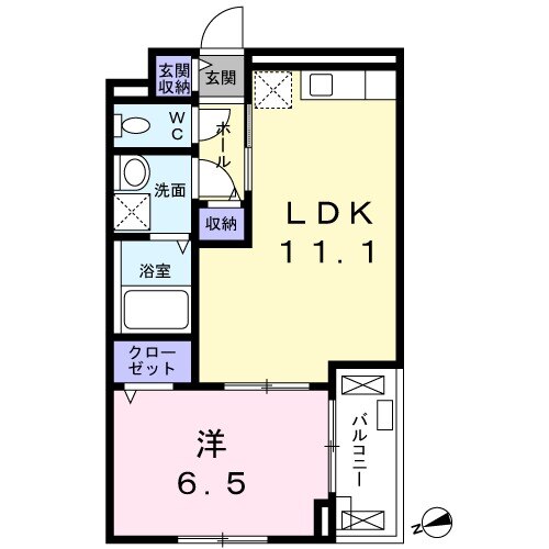 BLOOMの間取り